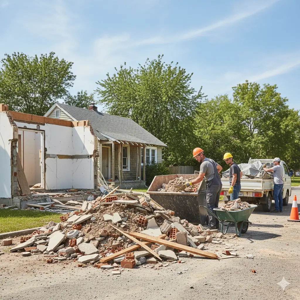 Professional rubble removal services in Pretoria